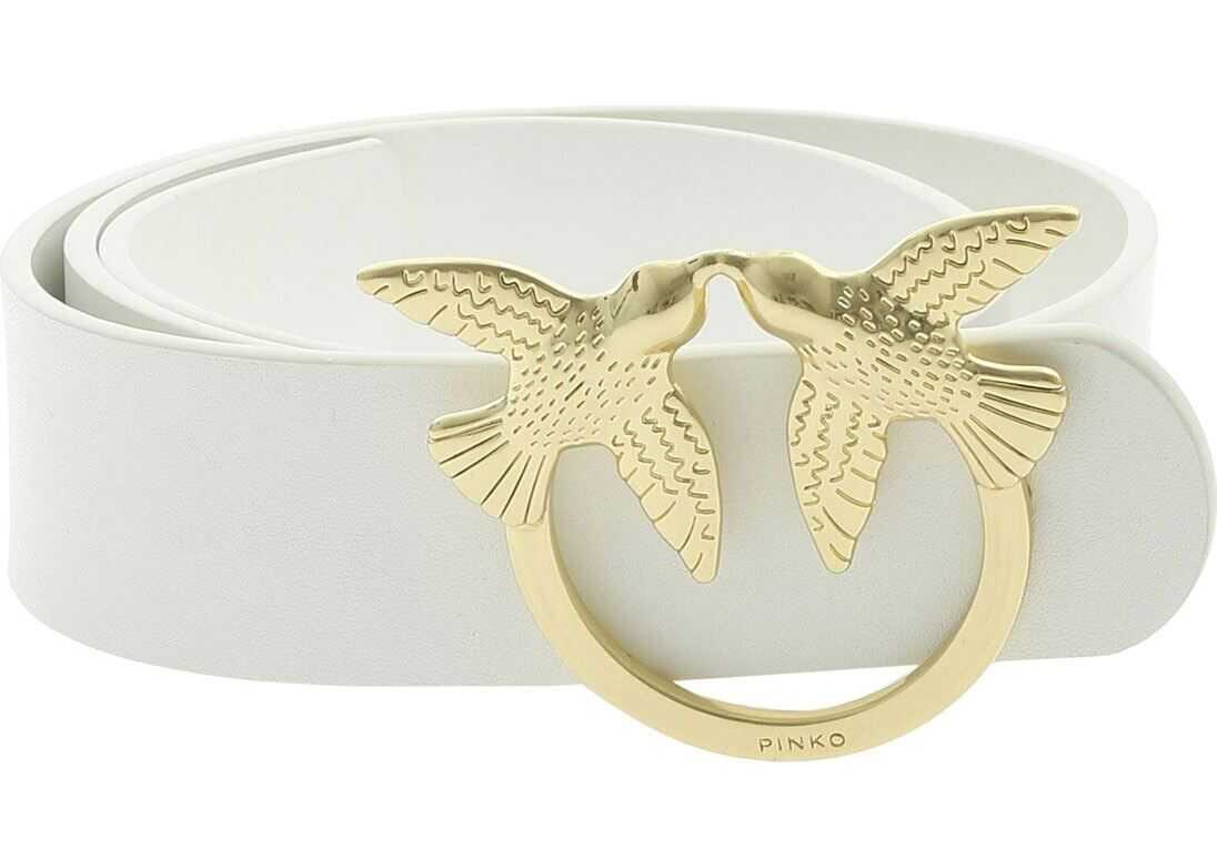 Pinko Lunia 2 Belt In White White