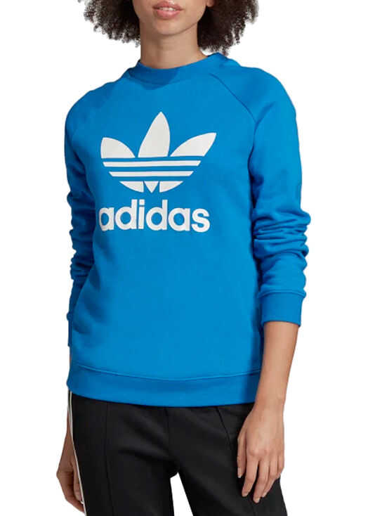 Bluza adidas Trefoil Crewneck Sweatshirt Blue