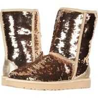 Cizme cu blana Classic Short Sequin Femei