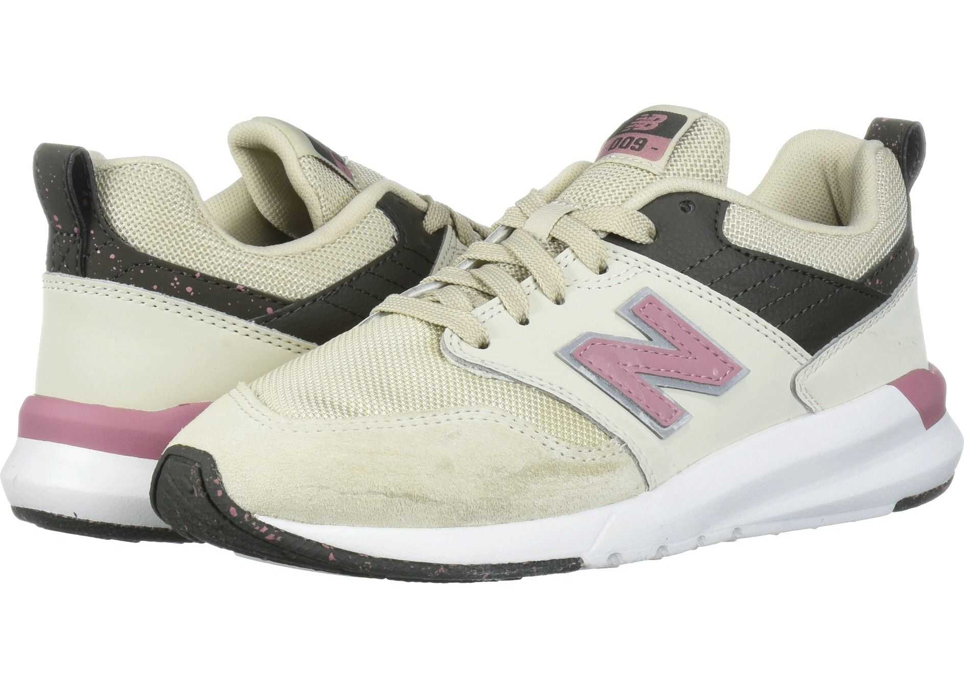 New Balance 009 Modern Classic Oyster/Twilight Rose Synthetic Suede/Mesh