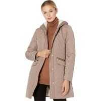 Geci de iarna Quilted Faux Sherpa Lined Jacket Femei