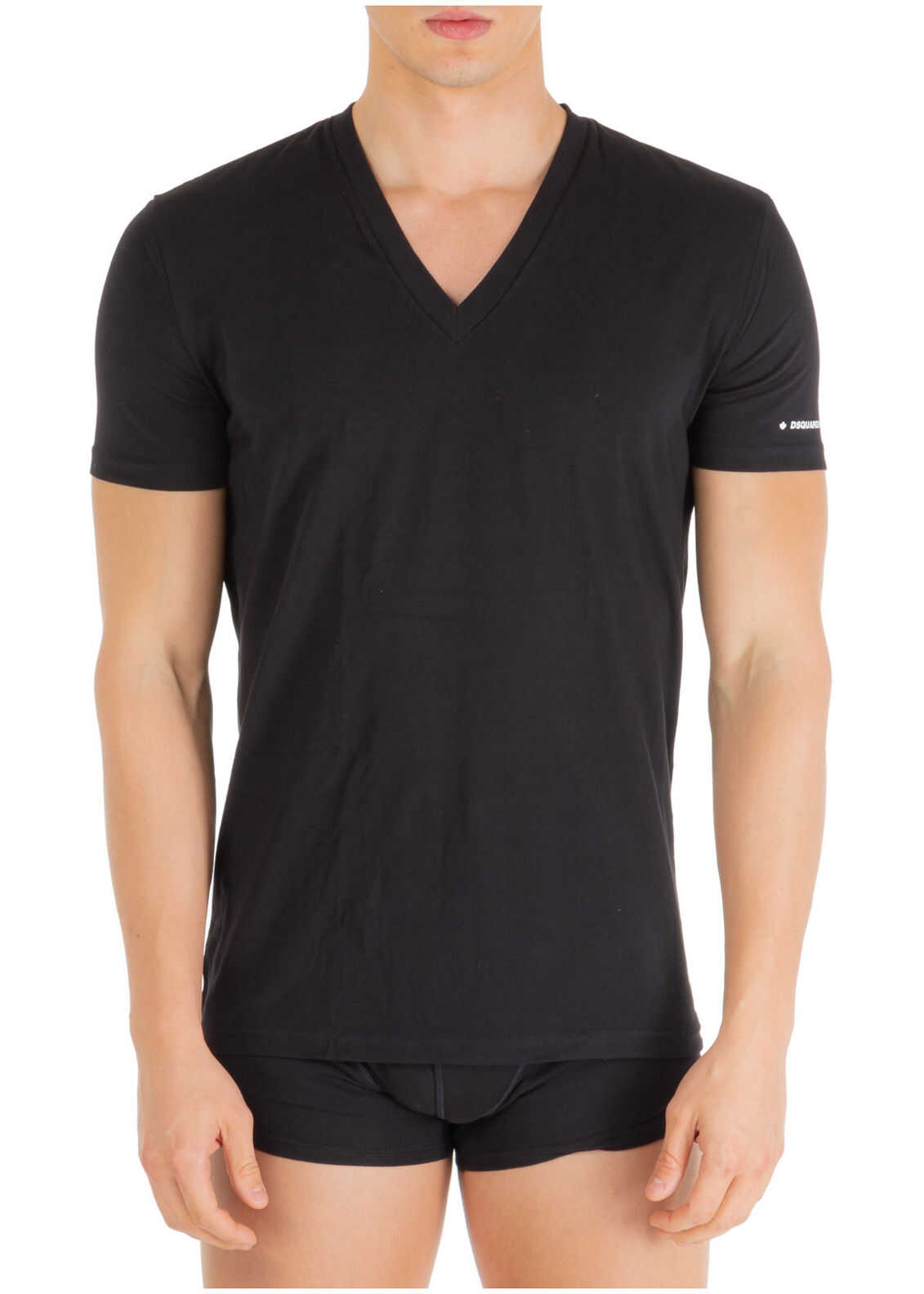 DSQUARED2 Neckline Twinpack Black