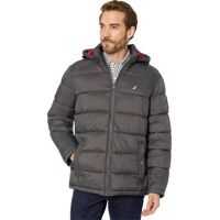 Geci de iarna Logo Puffer w/ Removable Hood Barbati
