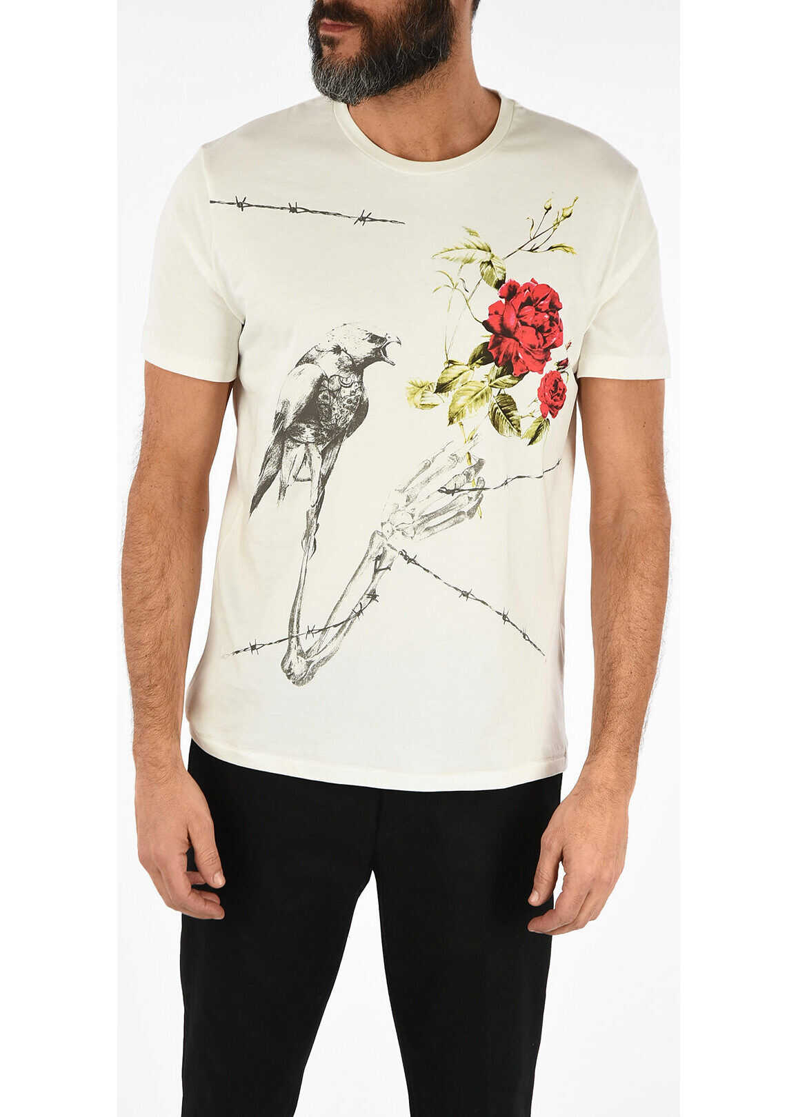 Just Cavalli Round Neck T-shirt WHITE