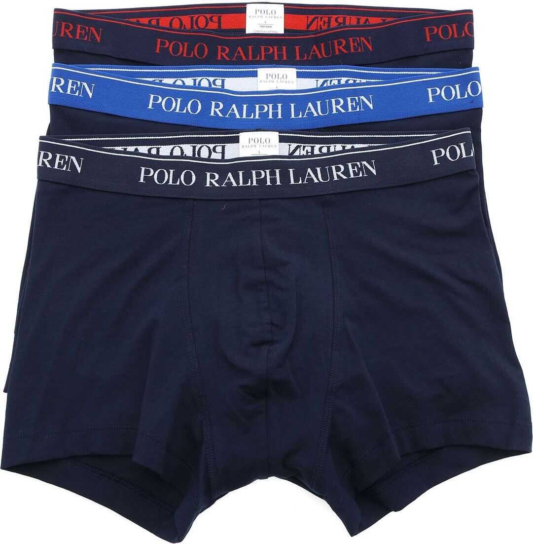Ralph Lauren 3 Shorts Set In Blue Blue