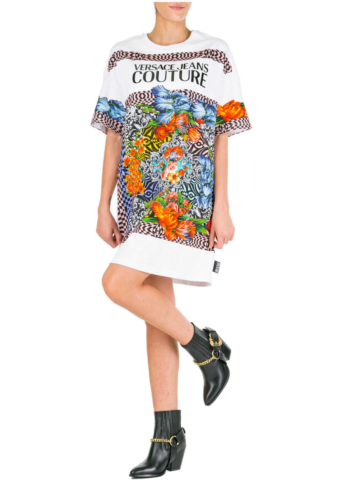 Versace Jeans Couture Optical Flowers White
