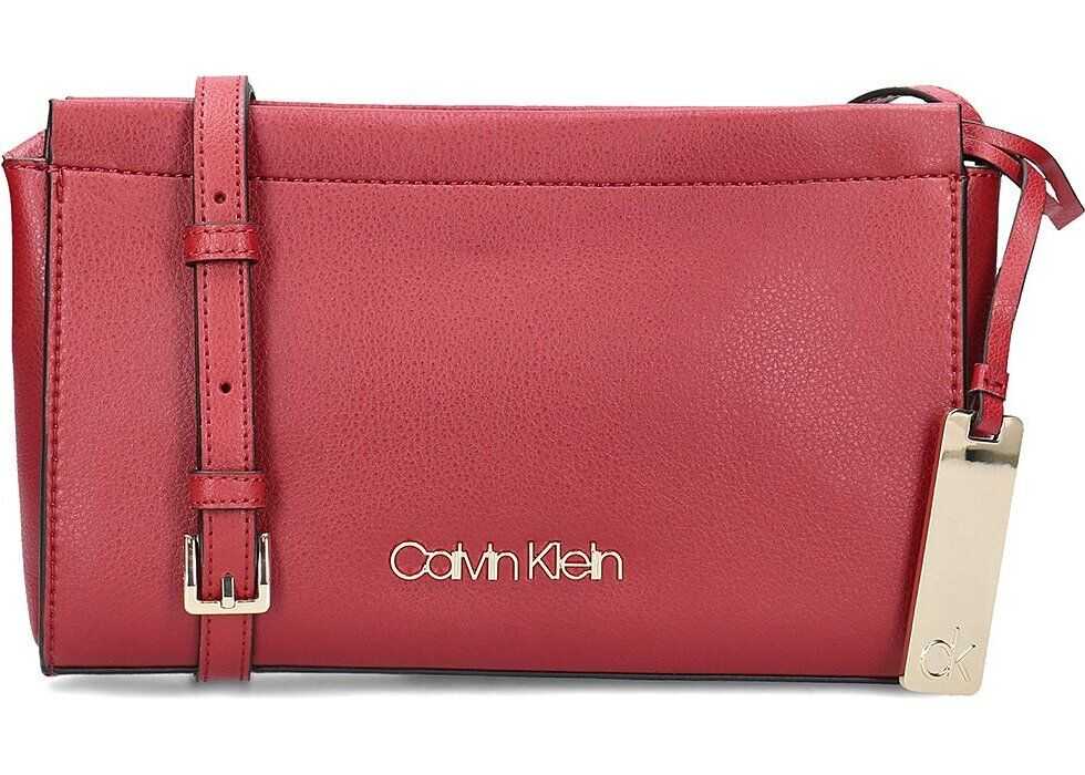 Calvin Klein Enfold Ew Crossbody Czerwony