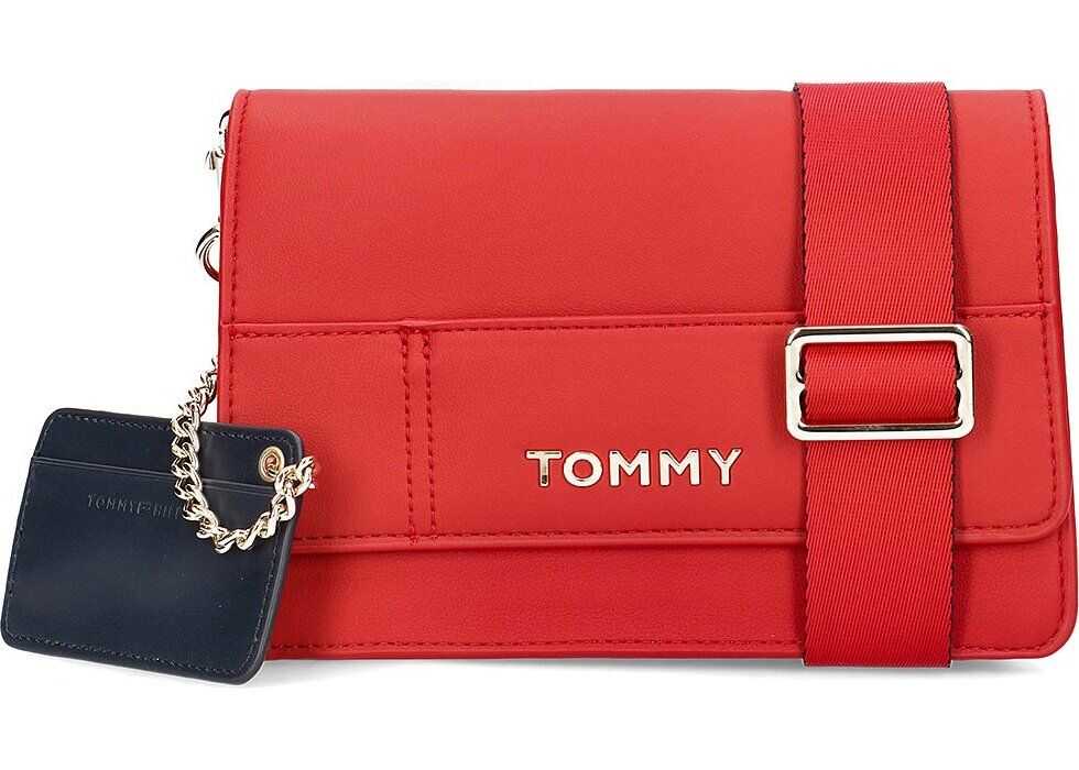 Tommy Hilfiger Item Statement Crossover Czerwony
