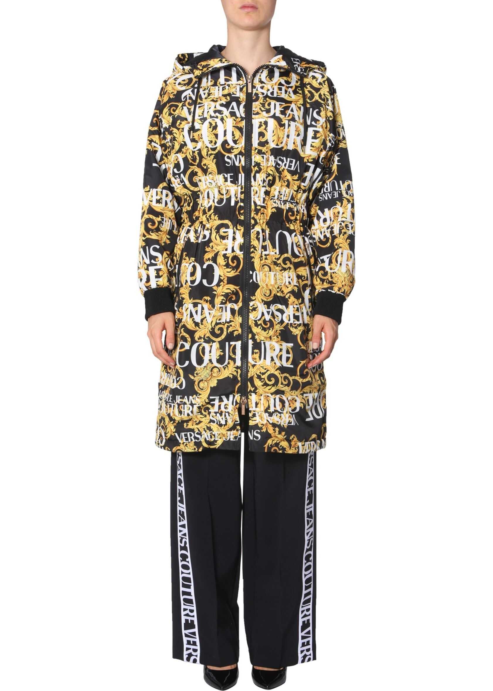 Versace Jeans Couture Zipped Coat MULTICOLOUR