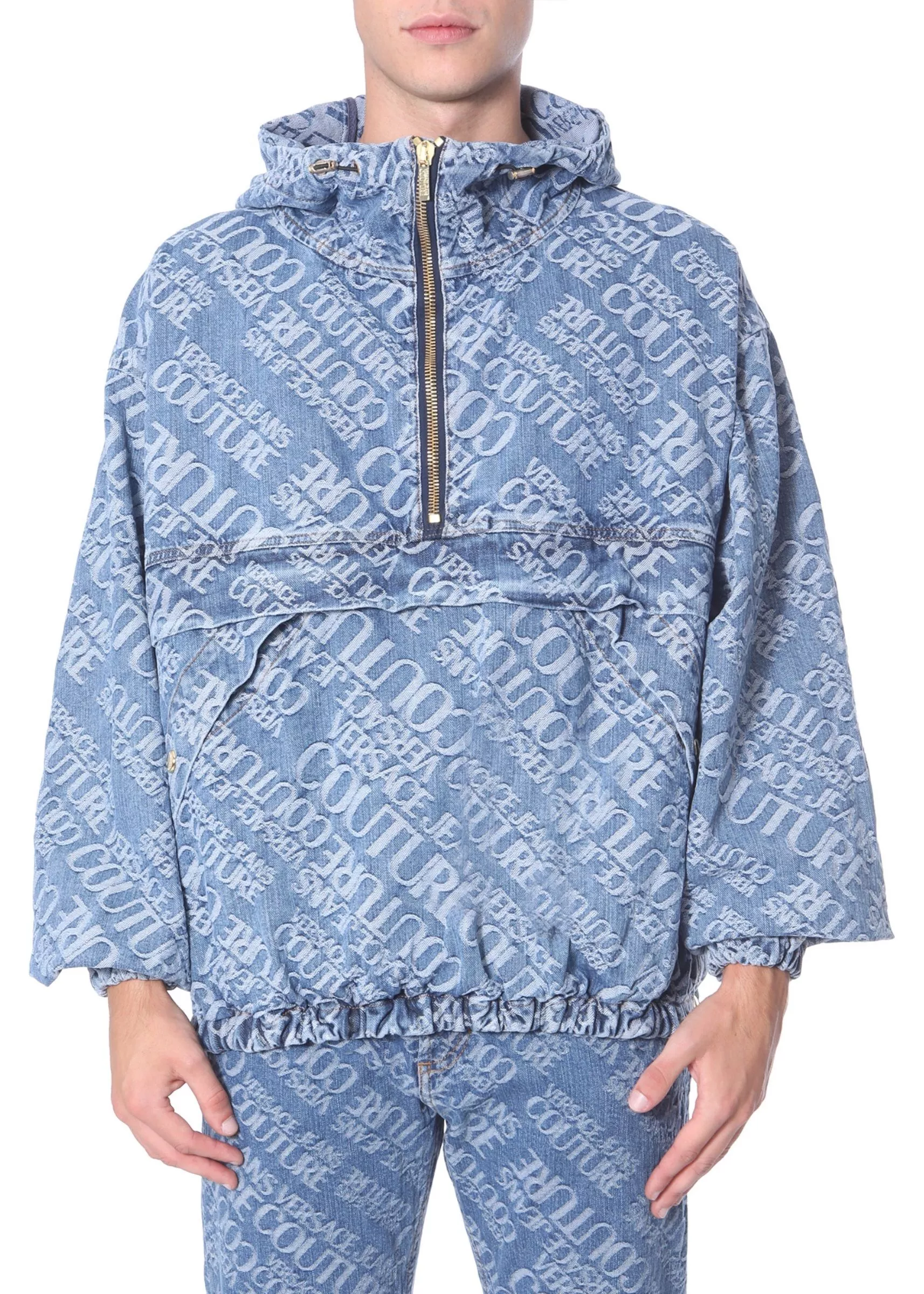 Versace Jeans Couture Hooded Jacket DENIM