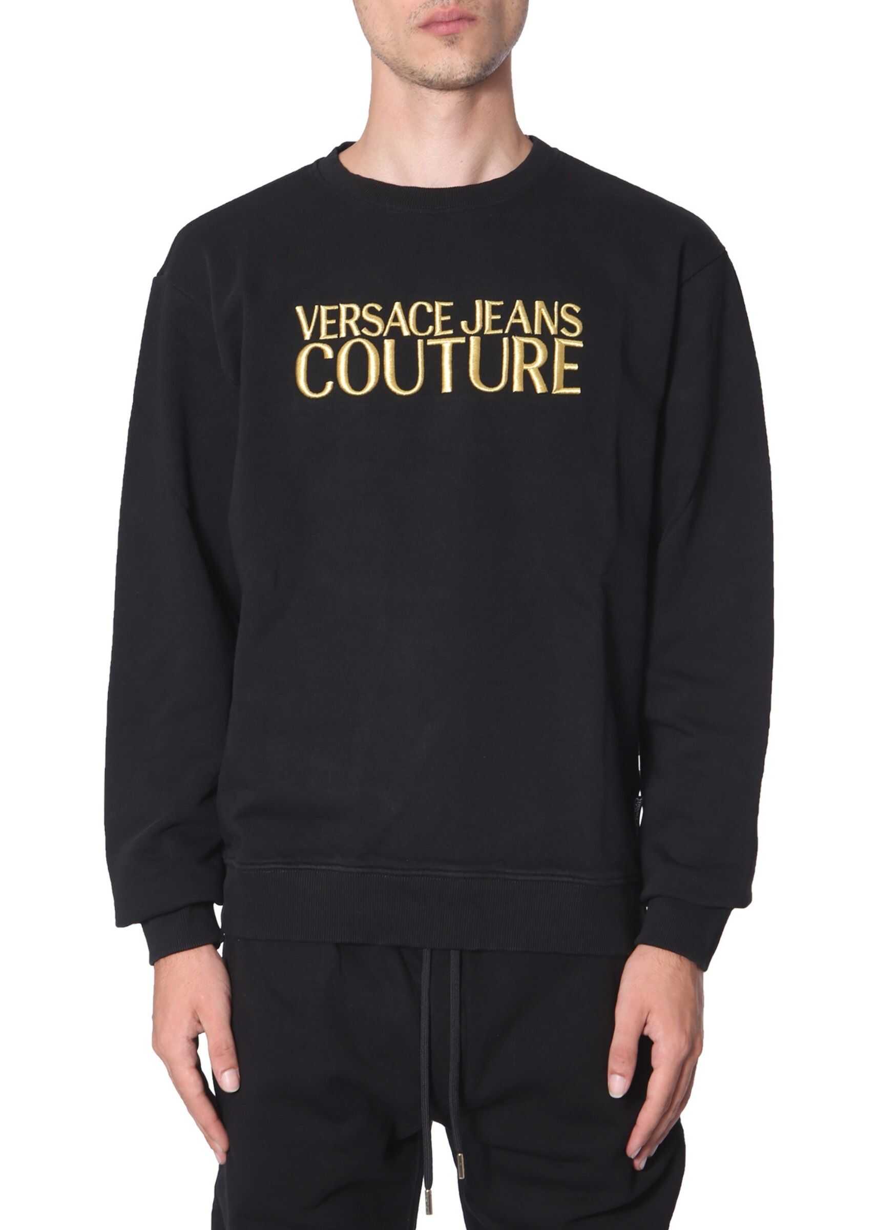 Versace Jeans Couture Crew Neck Sweatshirt BLACK