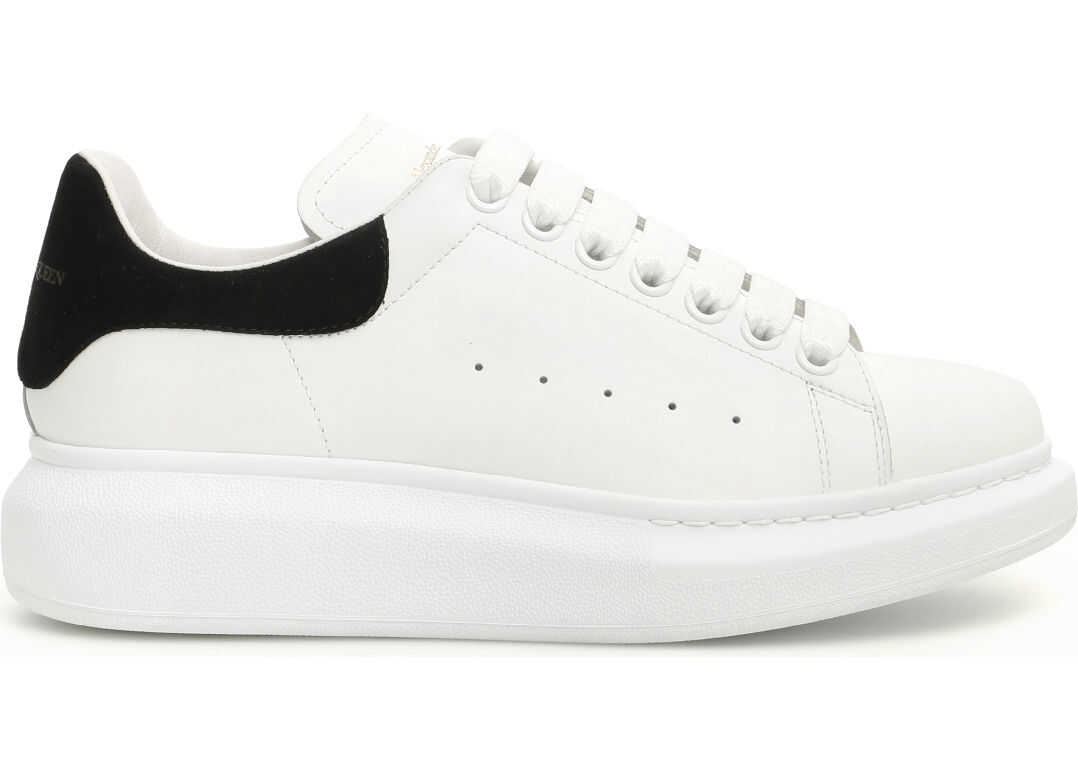 Alexander McQueen Oversized Sneakers WHITE BLACK