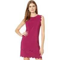 Rochii elegante Scalloped Scuba Crepe Dress Femei