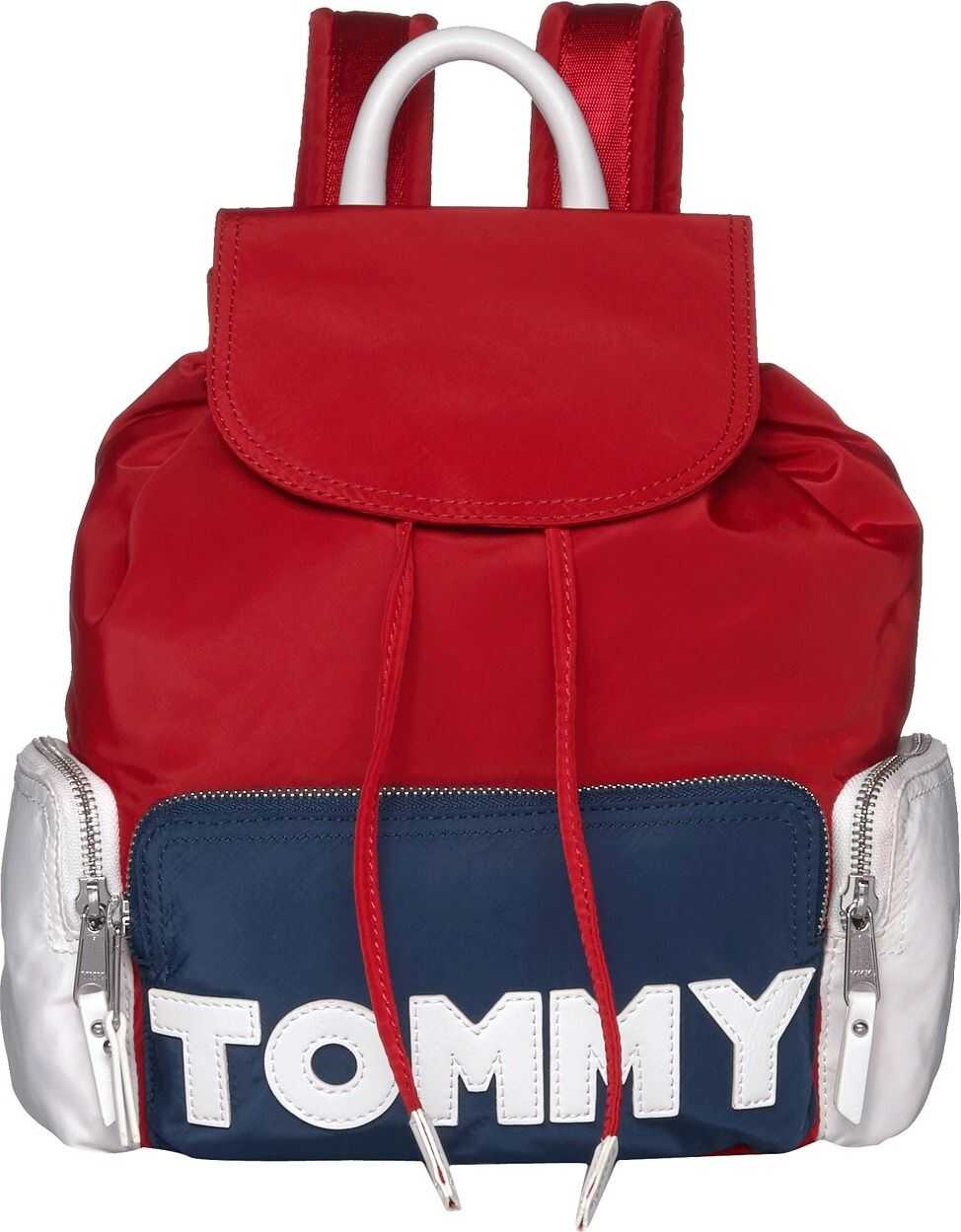 Tommy Hilfiger Tommy Nylon Backpack Navy/Red/White