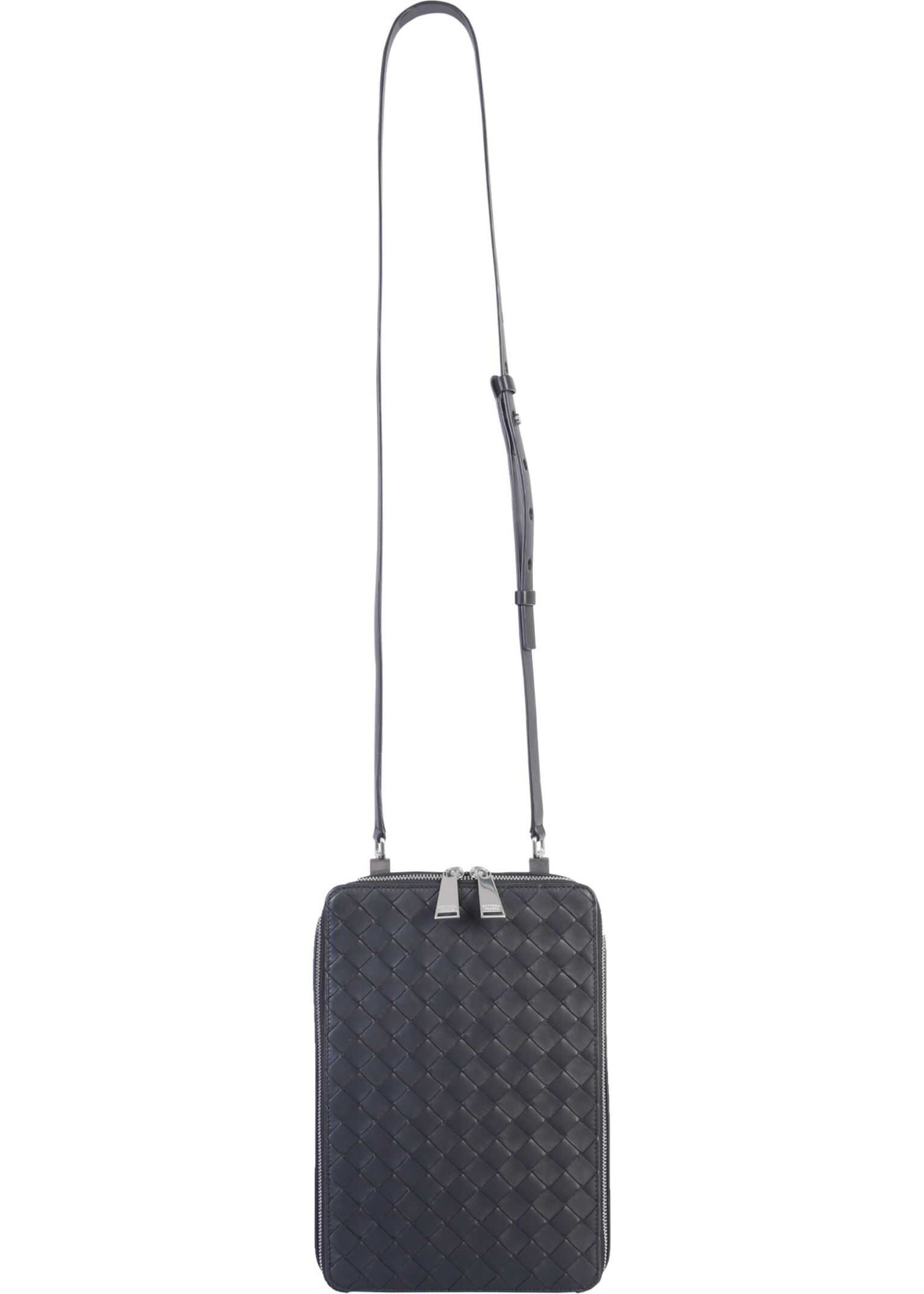 Bottega Veneta Messenger Bag BLACK