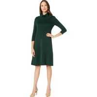 Rochii casual Cowl Neck Fit-and-Flare Knit Dress Femei
