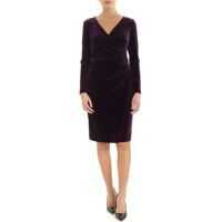Rochii de zi Draped Dress In Purple Femei