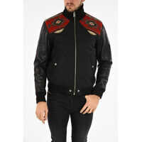 Geci de piele Leather Sleeve L-PADH Bomber Barbati