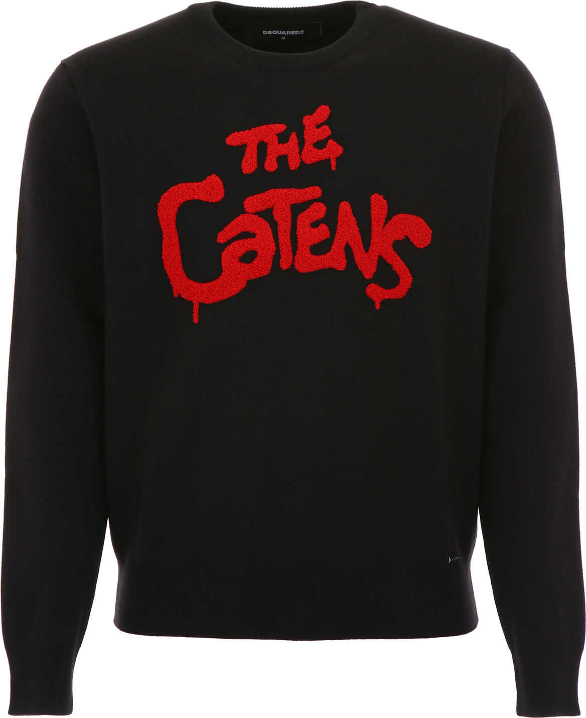 DSQUARED2 The Catens Pull BLACK RED