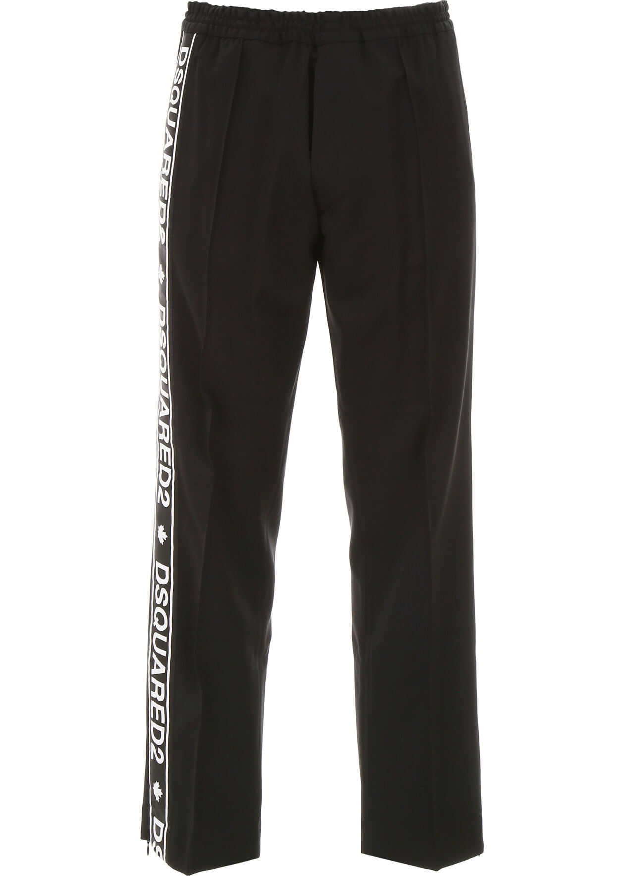 DSQUARED2 Logo Band Trousers BLACK