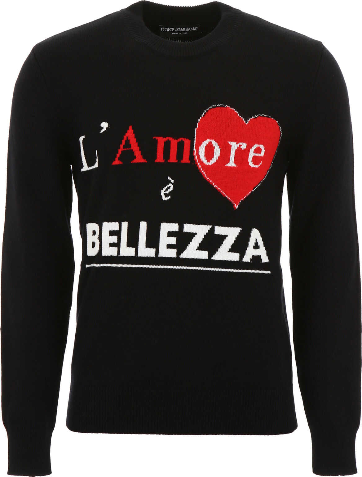 Dolce & Gabbana L'amore È Bellezza Pullover VARIANTE ABBINATA