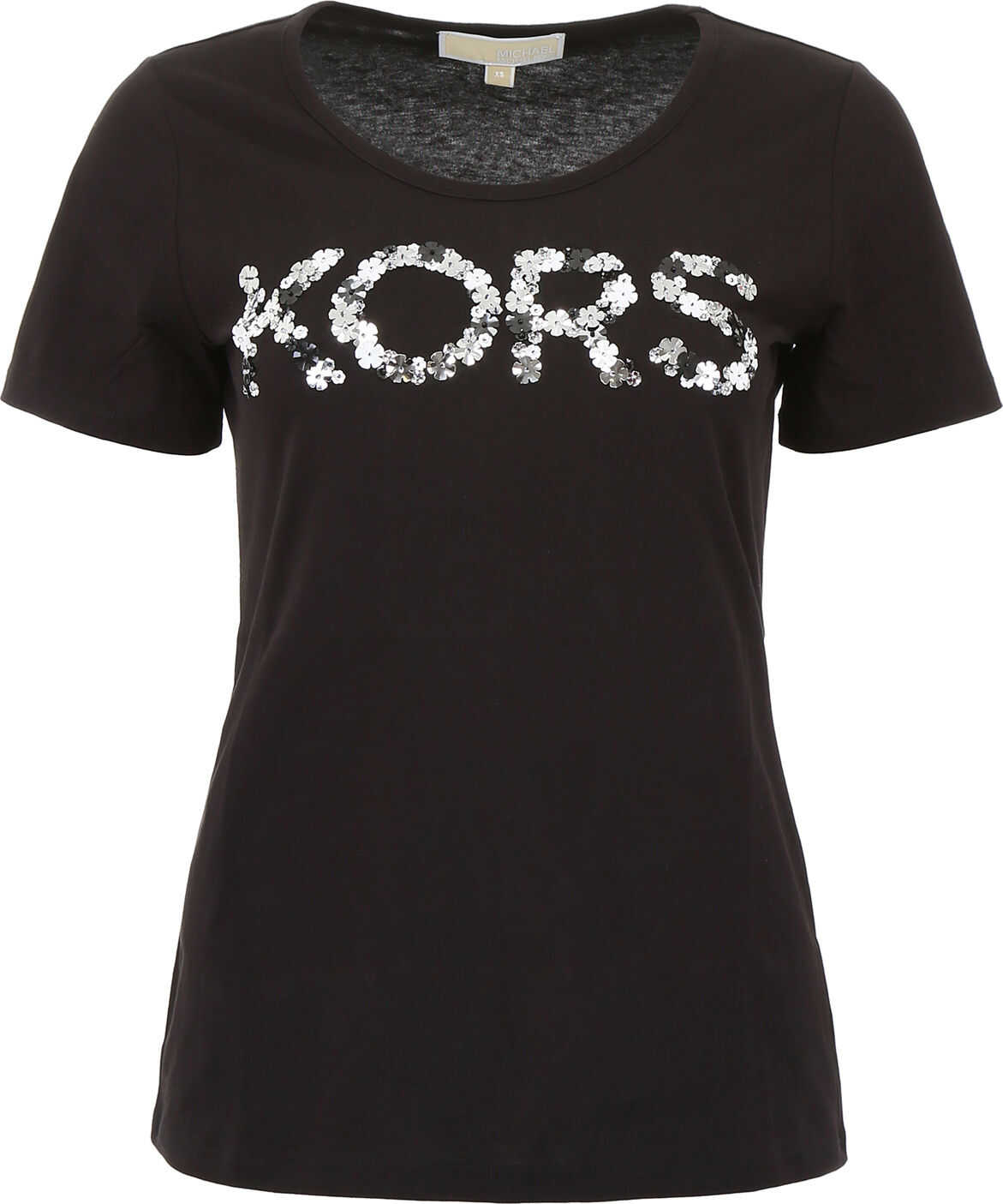 Michael Kors Sequins T-Shirt BLACK SILVER