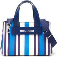 Genti de mana Small Multicolor Striped Shopper Femei