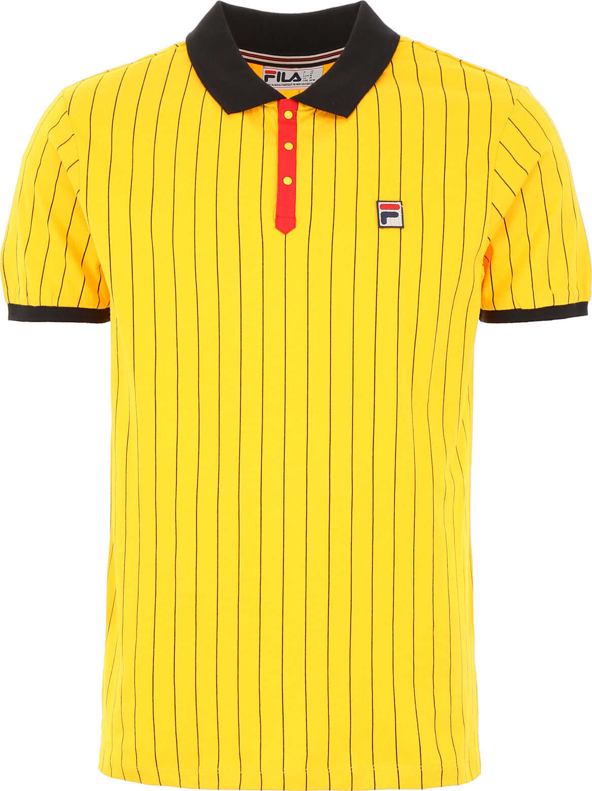 Fila Baseball Borg Polo Shirt GOLD FUSION