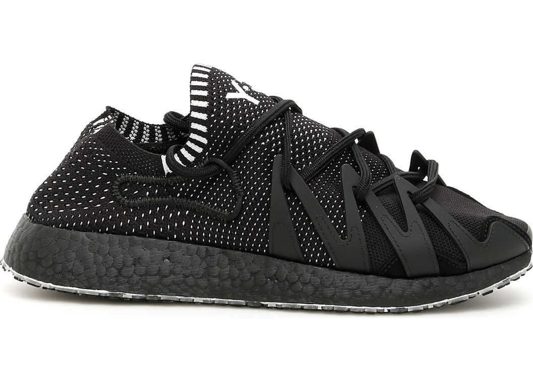 Y-3 Raito Racer Sneakers BLACK BLACK WHITE