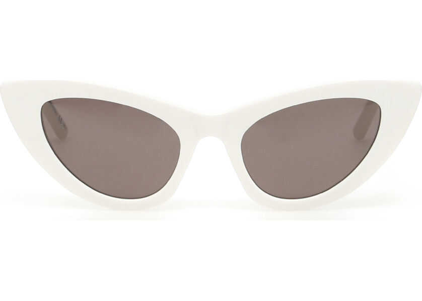 Saint Laurent New Wave Sl 213 Lily Sunglasses SHINY BLACK GREY