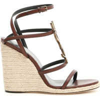Sandale cu platforma Ysl Espadrilles 105 Femei