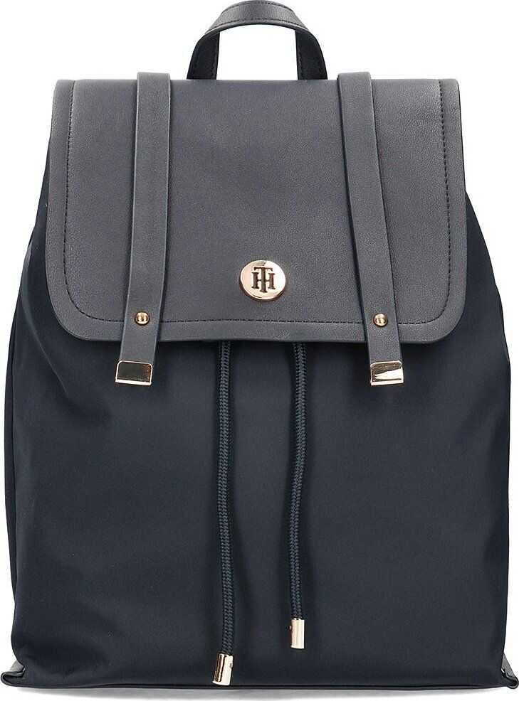 Tommy Hilfiger Elegant Backpack Granatowy