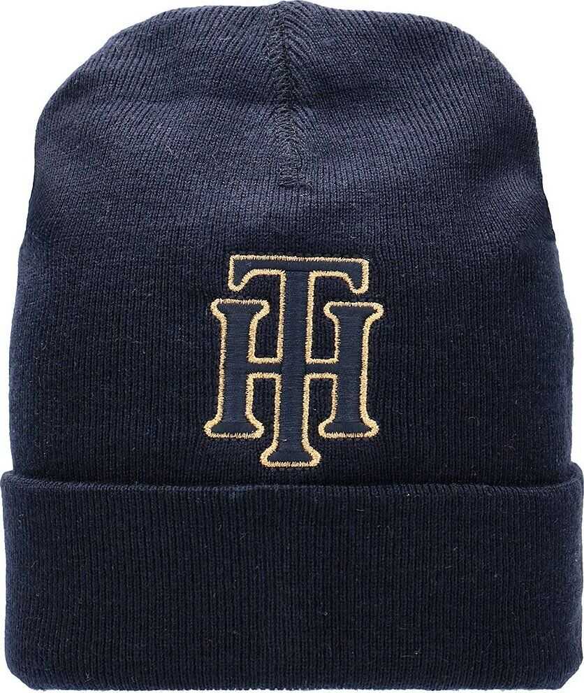 Tommy Hilfiger Beanie Granatowy