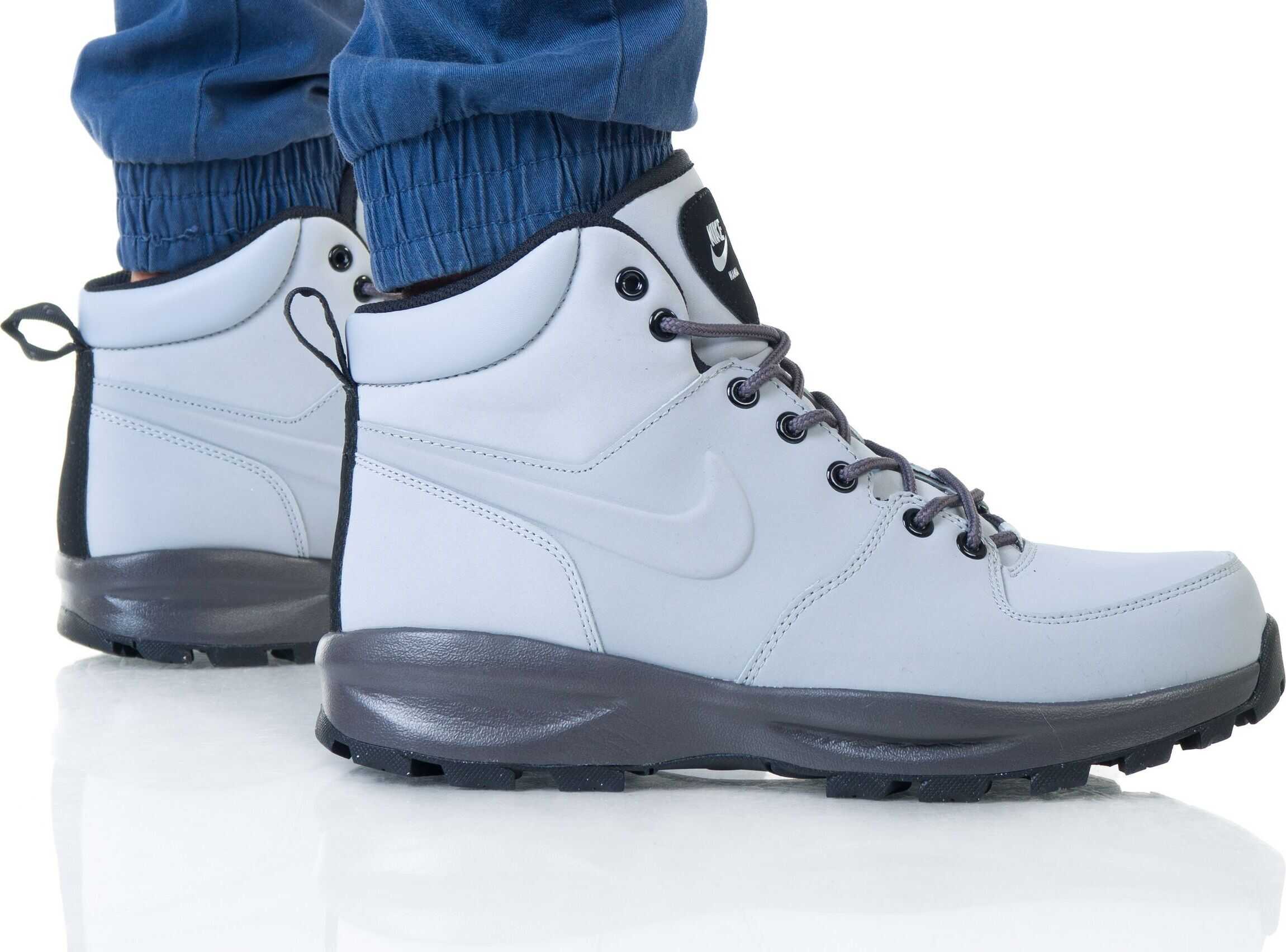 Nike Manoa Leather Gri/Argintiu