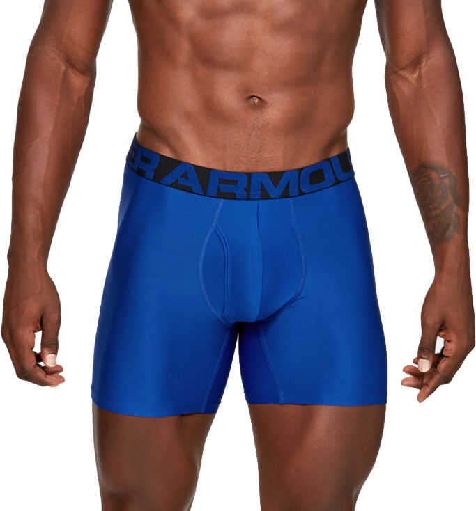 Under Armour Tech 6in 2Pack Boxer Blue