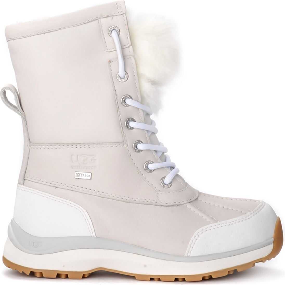 Cizma UGG Boot Model Adirondack Iii Fluff In White Waterproof Leather White