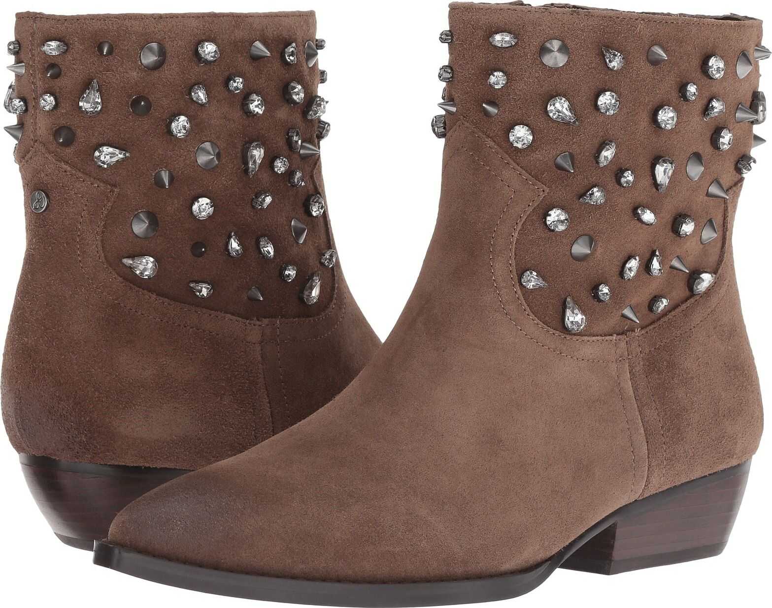 Sam Edelman Avril* Dark Taupe Velutto Suede Leather