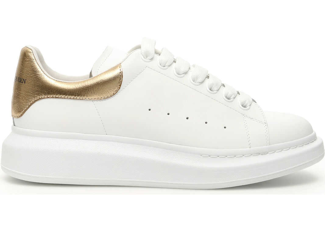 Alexander McQueen Oversize Sneakers WHITE GOLD