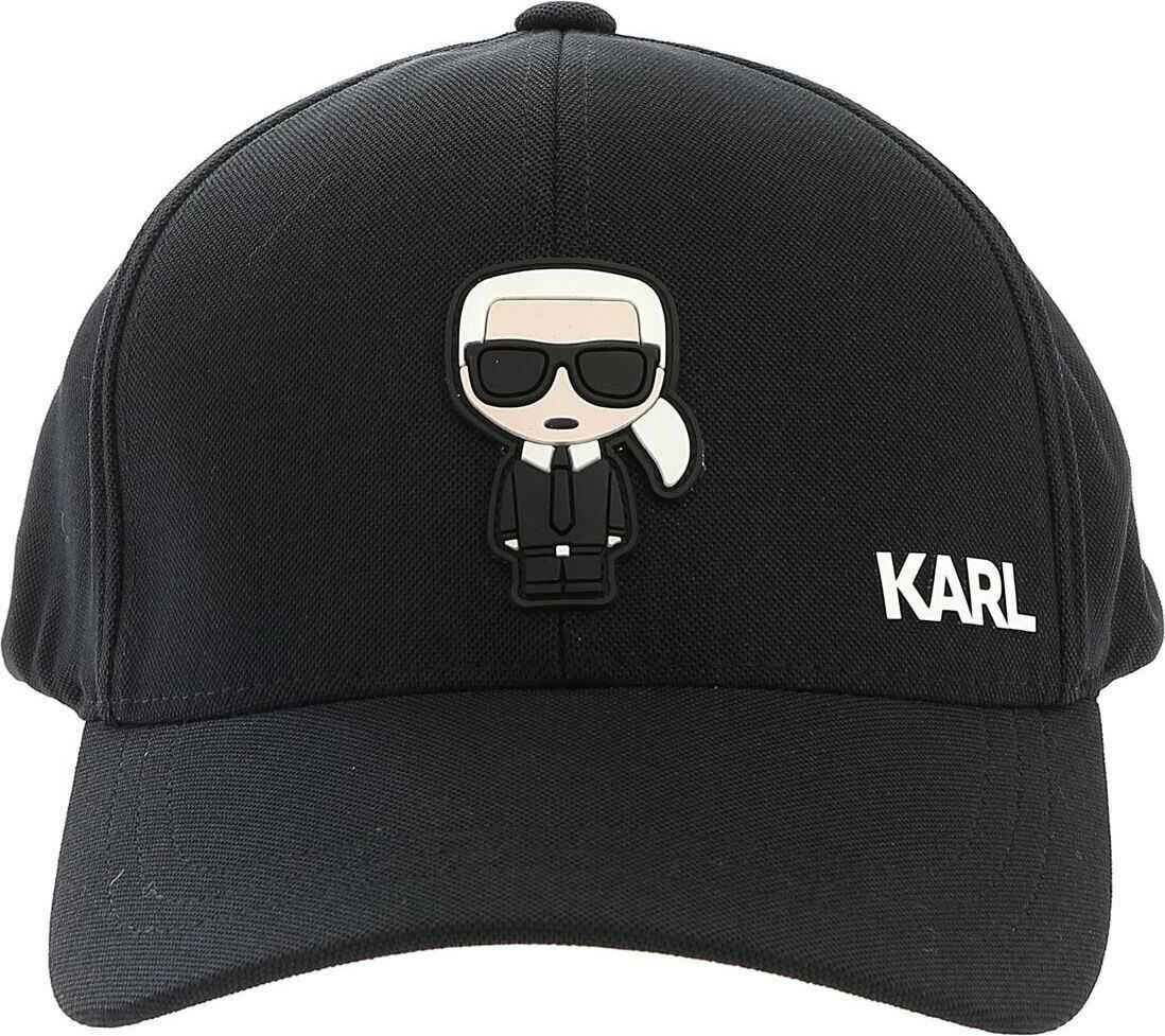 Karl Lagerfeld Basecap Cap In Black* Black