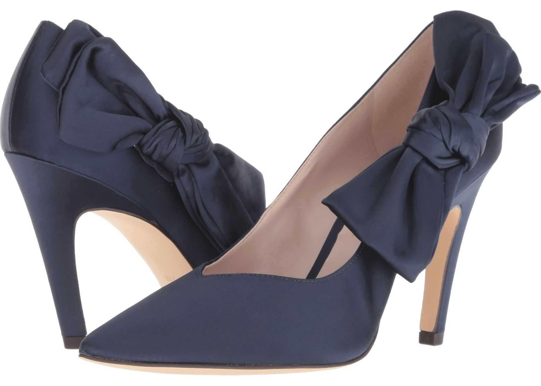 Nine West Quavissa Navy Satin