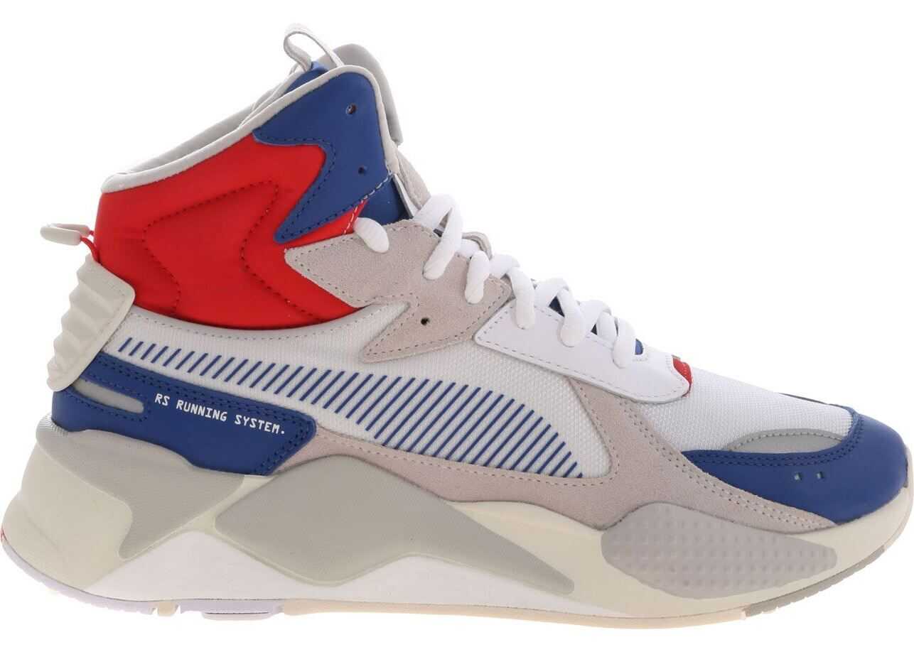 PUMA Rs-X Midtop Utility Sneakers In White White