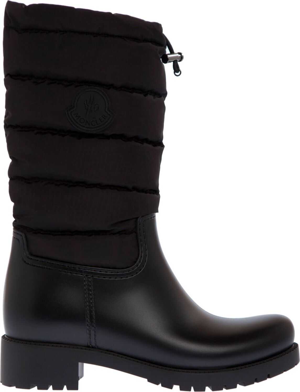 Moncler Polyester Boots BLACK