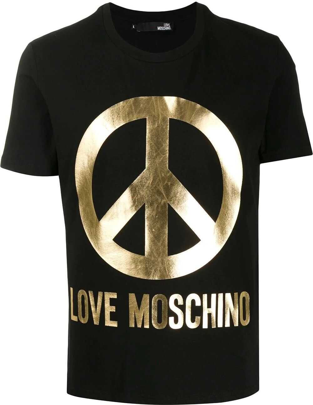 LOVE Moschino Cotton T-Shirt BLACK