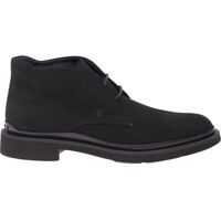 Pantofi casual Embossed Logo Desert Boots In Black Barbati
