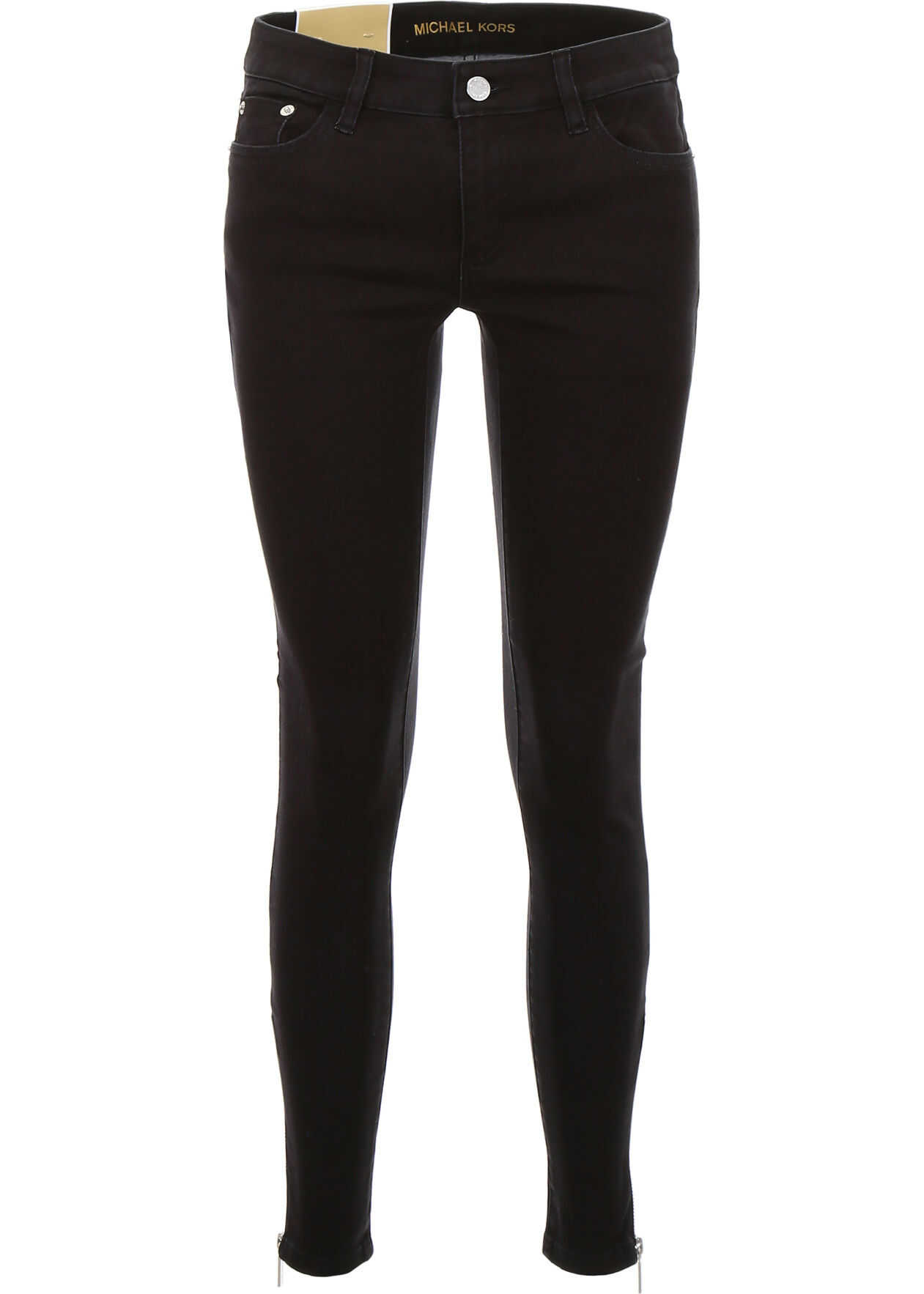 Michael Kors Skinny Jeans With Zip BLACK