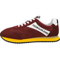 Sneakers Jerrold Fashion Trainers In Burgundy Yellow Barbati