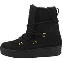 Bocanci casual Cosy Bootie Platform Boots In Black Femei