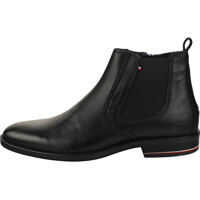 Ghete Signature Smooth Chelsea Boots In Black Barbati
