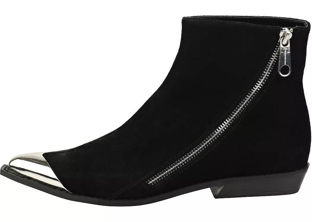 Calvin Klein Anneke Ankle Boots In Black Black