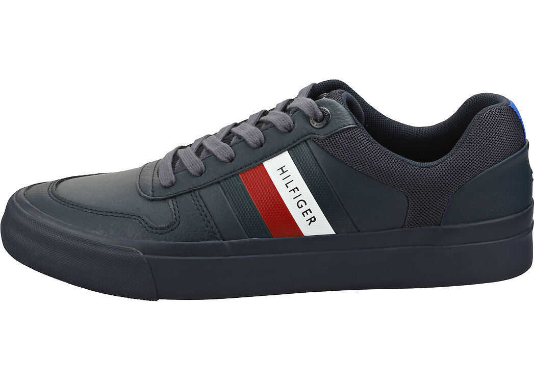 Tommy Hilfiger Core Corporate Modern Vulc Casual Trainers In Desert Sky Blue